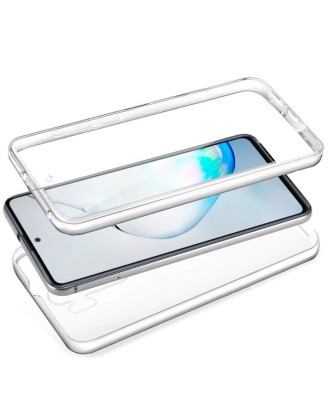 Capa COOL de Silicone 3D para Samsung N770 Galaxy Note 10 Lite (frente e verso transparentes) Capa COOL de Silicone 3D para Samsung N770 Galaxy Note 10 Lite (frente e verso transparentes)