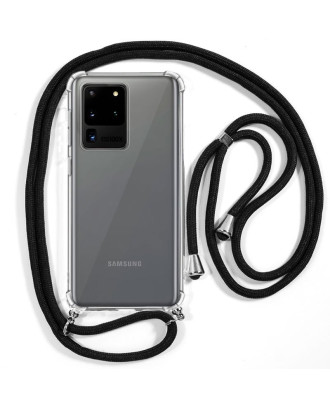 Capa COOL para Samsung G988 Galaxy S20 Ultra 5G Cordão Preto