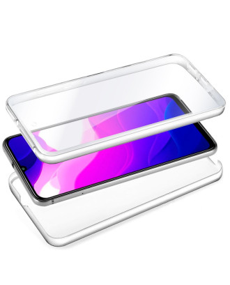 Capa COOL de Silicone 3D para Xiaomi Mi 10 Lite (frente e verso transparentes) Capa COOL de Silicone 3D para Xiaomi Mi 10 Lite (frente e verso transparentes)