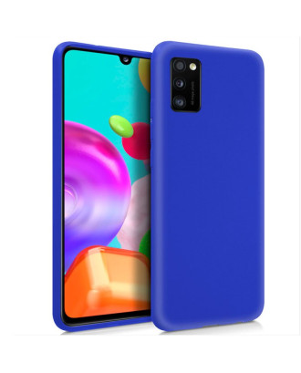 Capa de silicone COOL para Samsung A415 Galaxy A41 (azul)