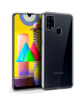 Capa de silicone COOL para Samsung M315 Galaxy M31 (transparente)