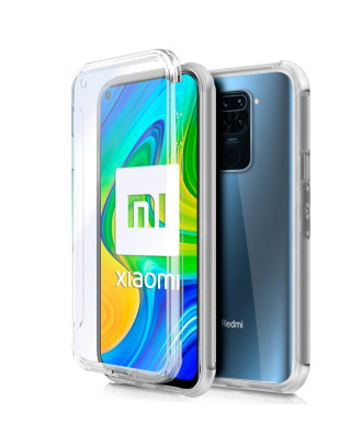 Capa COOL de Silicone 3D para Xiaomi Redmi Note 9 (transparente frente + verso) Capa COOL de Silicone 3D para Xiaomi Redmi Note 9 (transparente frente + verso)