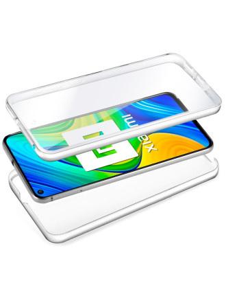 Capa COOL de Silicone 3D para Xiaomi Redmi Note 9 (transparente frente + verso) Capa COOL de Silicone 3D para Xiaomi Redmi Note 9 (transparente frente + verso)