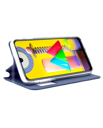 Capa Flip Cover COOL para Samsung M315 Galaxy M31 Azul