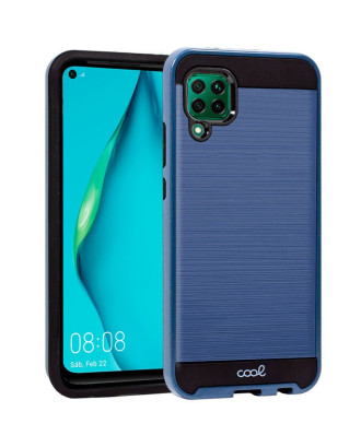 Capa COOL para Huawei P40 Lite Alumínio Azul Capa COOL para Huawei P40 Lite Alumínio Azul