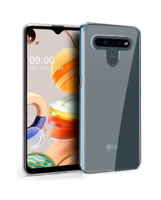 Capa de silicone COOL para LG K41s / K51s (transparente)