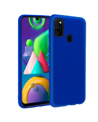 Capa de silicone COOL para Samsung M215 Galaxy M21 (azul)