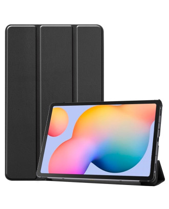 Capa COOL para Samsung Galaxy Tab S6 Lite / S6 Lite 2022 / 2024 (P610 / P615 / P619) Couro Sintético Preto 10.4 polegadas