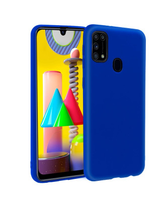 Capa de silicone COOL para Samsung M315 Galaxy M31 (azul)