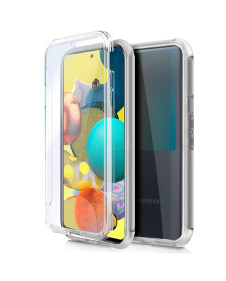 Capa COOL de Silicone 3D para Samsung A516 Galaxy A51 5G (frente e verso transparentes) Capa COOL de Silicone 3D para Samsung A516 Galaxy A51 5G (frente e verso transparentes)
