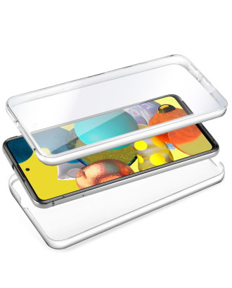 Capa COOL de Silicone 3D para Samsung A516 Galaxy A51 5G (frente e verso transparentes) Capa COOL de Silicone 3D para Samsung A516 Galaxy A51 5G (frente e verso transparentes)