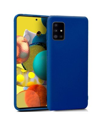 Capa de silicone COOL para Samsung A516 Galaxy A51 5G (azul)