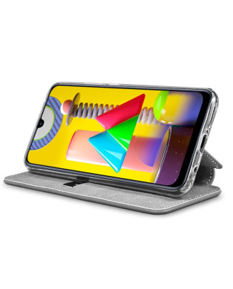 Capa Flip Cover COOL para Samsung M315 Galaxy M31 Morangos