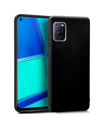 Capa de silicone COOL para Oppo A52 / A72 / A92 (preta)