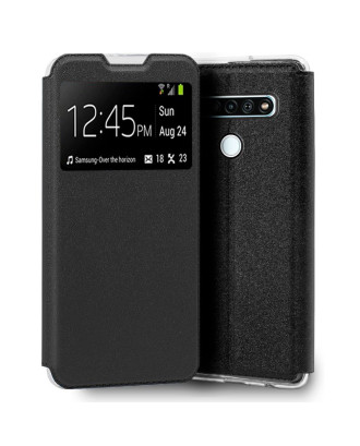 Capa Flip Cover COOL para LG K61 Preto