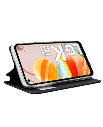 Capa Flip Cover COOL para LG K61 Preto