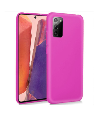 Capa de silicone COOL para Samsung N980 Galaxy Note 20 (rosa)