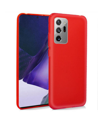 Capa de silicone COOL para Samsung N985 Galaxy Note 20 Ultra (vermelha)