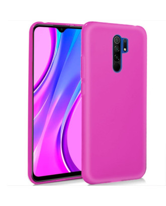 Capa de silicone COOL para Xiaomi Redmi 9 (rosa)