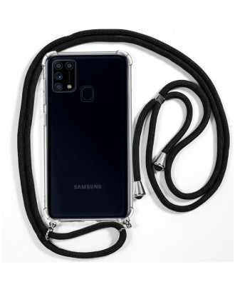 Capa COOL para Samsung M315 Galaxy M31 Cordão Preto