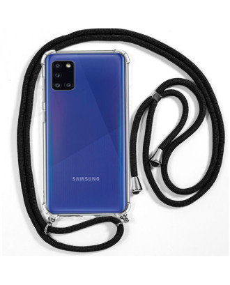 Capa COOL para Samsung A315 Galaxy A31 Cordão Preto