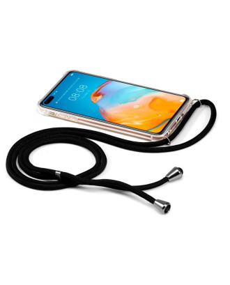 Capa COOL para Huawei P40 Cordão Preto Capa COOL para Huawei P40 Cordão Preto