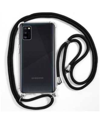 Capa COOL para Samsung A415 Galaxy A41 Cordão Preto