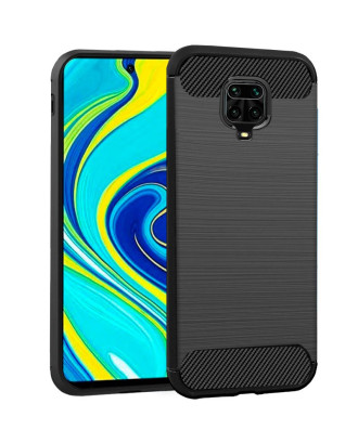 Capa COOL para Xiaomi Redmi Note 9S / Note 9 Pro Carbono Preto