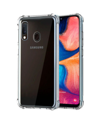 Capa COOL para Samsung A202 Galaxy A20e AntiShock Transparente