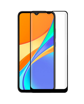 Protetor de ecrã de vidro temperado COOL para Xiaomi Redmi 9C / 10A / A1 / A1 Plus (FULL 3D)