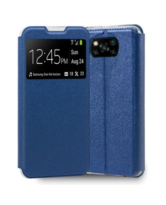 Capa Flip Cover COOL para Xiaomi Pocophone X3 Azul