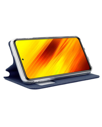 Capa Flip Cover COOL para Xiaomi Pocophone X3 Azul