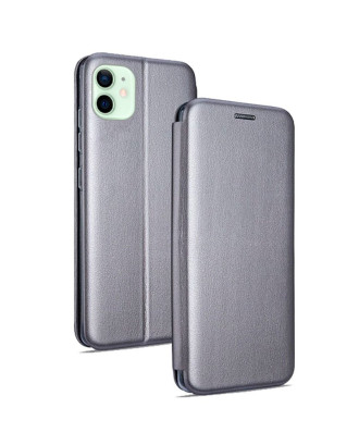 Capa Flip Cover COOL para iPhone 12 / 12 Pro Elegance Prata