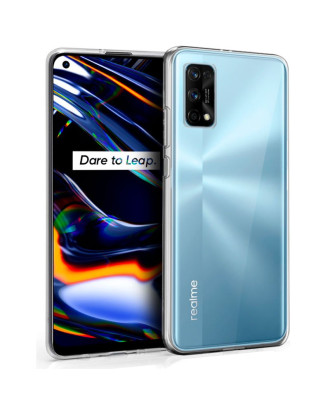 Capa de silicone COOL para Realme 7 Pro (transparente)