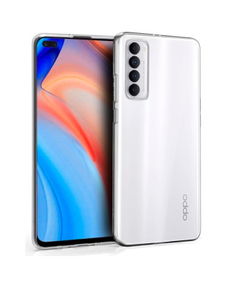 Capa de silicone COOL para Oppo Reno 4 Pro (transparente)