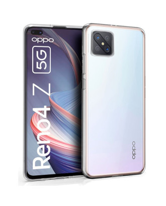 Capa de silicone COOL para Oppo Reno 4Z 5G (transparente)