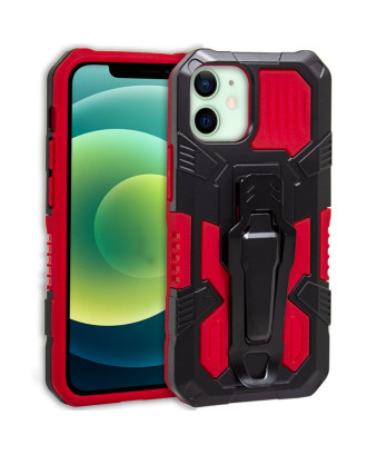 Capa COOL para iPhone 12 / 12 Pro Hard Clip Vermelho Capa COOL para iPhone 12 / 12 Pro Hard Clip Vermelho