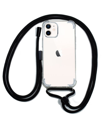 Capa COOL para iPhone 12 mini Cordão Preto Capa COOL para iPhone 12 mini Cordão Preto