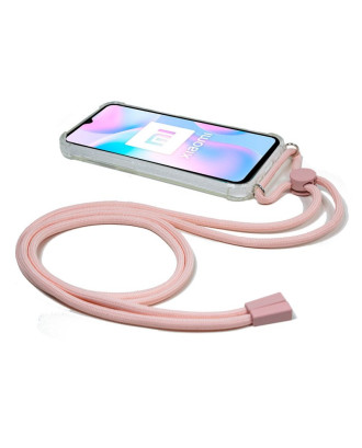 Capa COOL para Xiaomi Redmi 9A / 9AT Cordão Rosa
