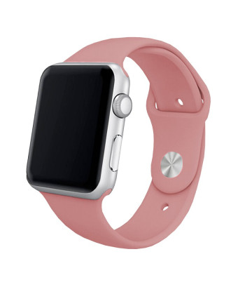 Correia COOL para Apple Watch Series 1 / 2 / 3 / 4 / 5 / 6 / 7 / 8 / 9 / SE (38 / 40 / 41 mm) Borracha Rosa