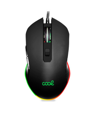 Rato USB gaming RGB (iluminação) COOL Austin Preto Rato USB gaming RGB (iluminação) COOL Austin Preto