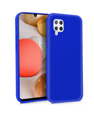 Capa de silicone COOL para Samsung A426 Galaxy A42 5G (azul)