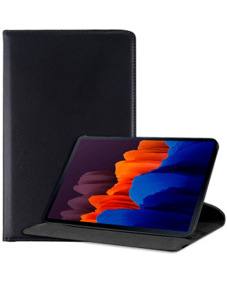 Capa COOL para Samsung Galaxy Tab S7 Plus / Tab S8 Plus Couro Sintético Preto 12.4 polegadas
