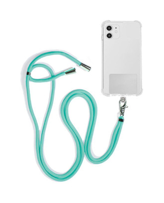 Cordão suspenso universal COOL com cartão de smartphone Mint