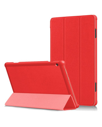 Capa COOL para Huawei Matepad T10s Couro Sintético Vermelho 10.1 polegadas Capa COOL para Huawei Matepad T10s Couro Sintético Vermelho 10.1 polegadas