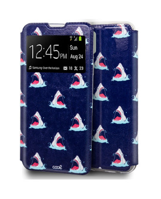 Capa Flip Cover COOL para iPhone 12/12 Pro Tubarão