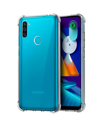 Capa COOL para Samsung M115 Galaxy M11 / A11 AntiShock Transparente
