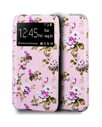 Capa Flip Cover COOL para iPhone 12 / 12 Pro Flores