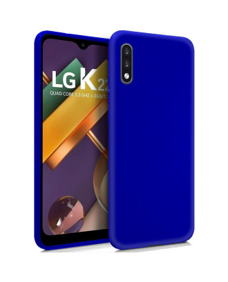 Capa de silicone COOL para LG K22 (azul)