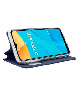 Capa Flip Cover COOL para Oppo A15 / A15s Azul